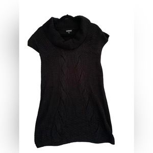 EXPRESS cowl neck knit sweater dress